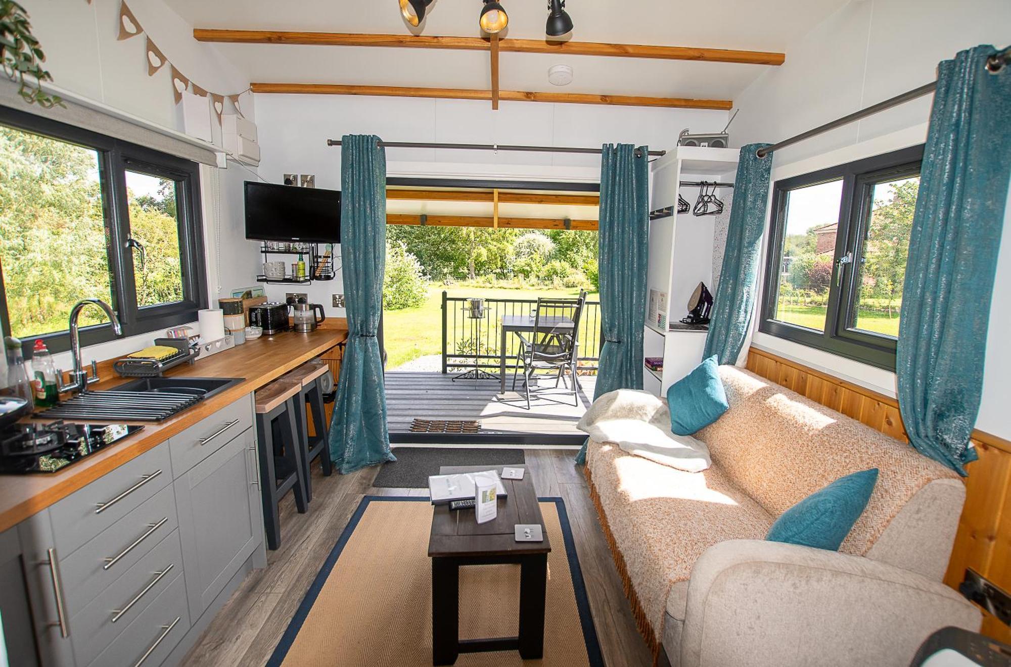 Peppercorn Pod At Beck House Glamping Salmonby Exterior foto